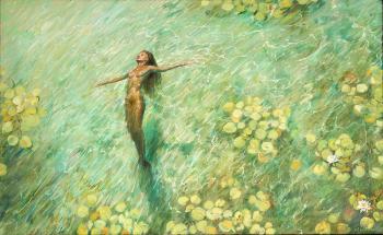 Mermaid and her dreams. Sviatoshenko Andrei