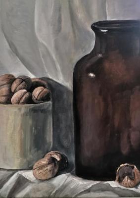 Stillife with nuts