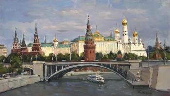 This is the Moscow Kremlin (The Views Of Moscow). Poluyan Yelena