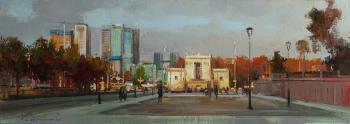 We go to the Dynamo station (Painting In Interior To Order). Shalaev Alexey