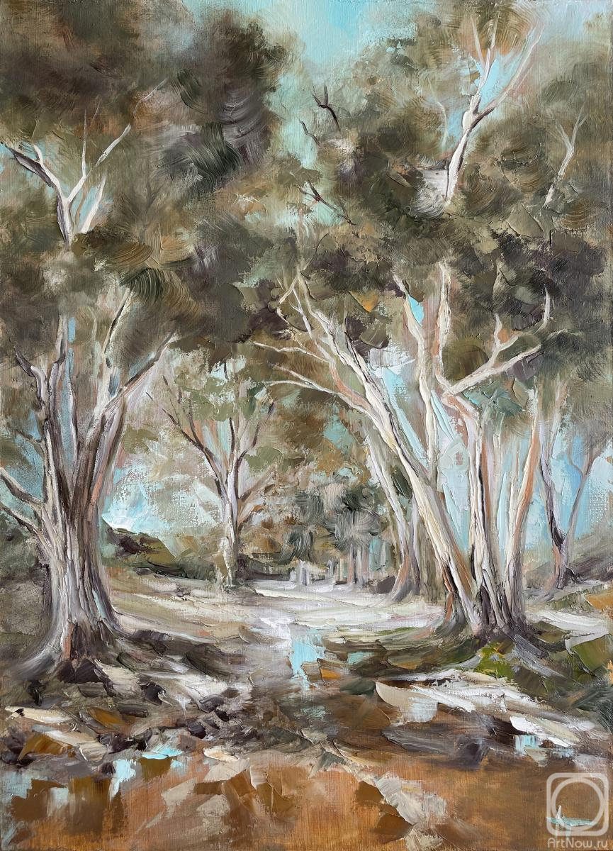 Gurechkina Anna. Australian Eucalyptus trees