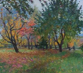 In the autumn garden. Melnikov Aleksandr