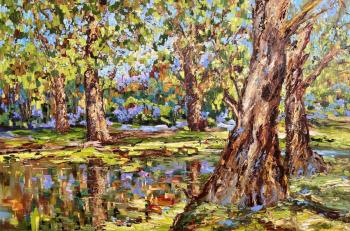 Le vieil etang (Monet Pond). Malivani Diana