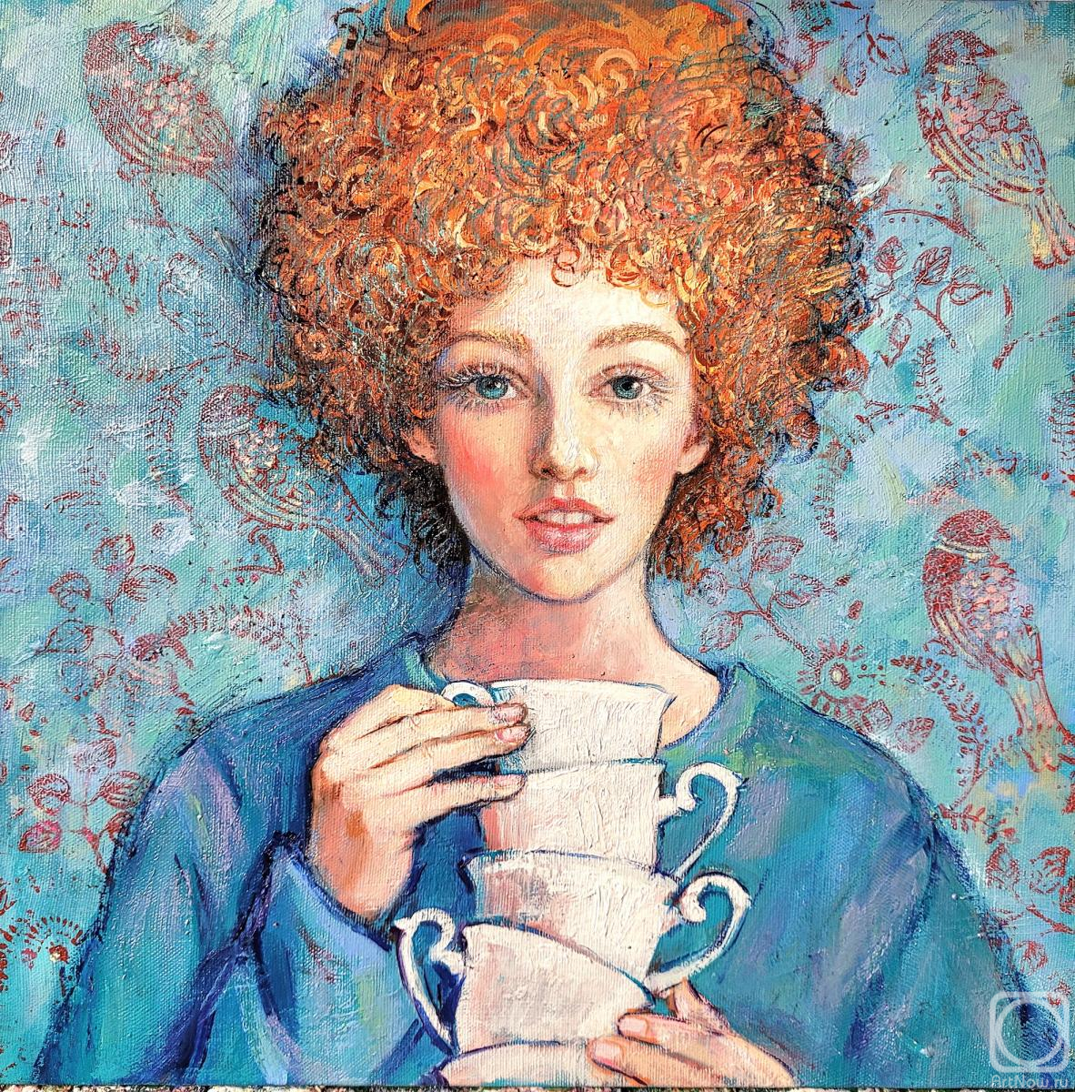 Simonova Olga. Porcelain service