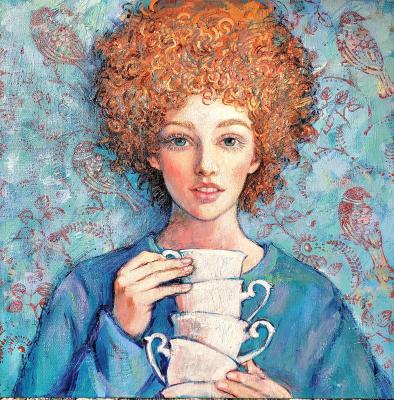 Porcelain service (Cups). Simonova Olga