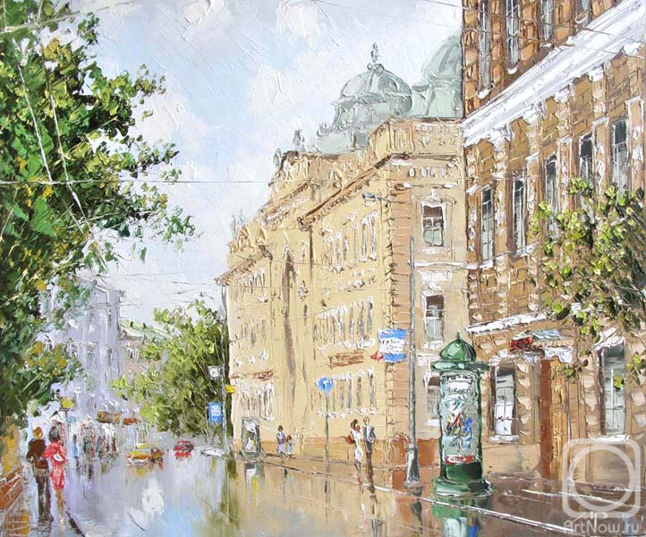 Radchinskiy Michail. Neglinnaya Street, Moscow
