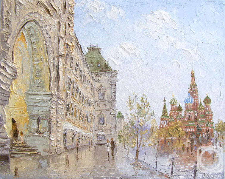 Radchinskiy Michail. On Red Square, Moscow