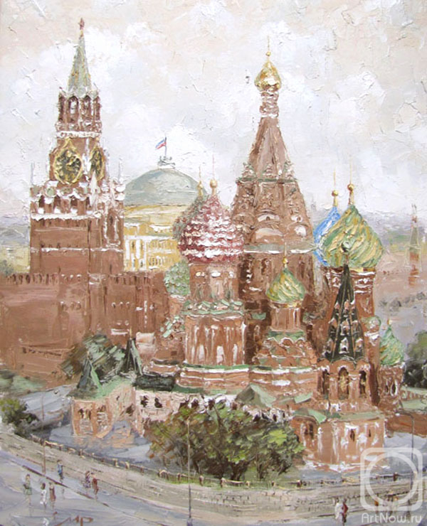 Radchinskiy Michail. St. Basil's Cathedral, Red Square, Moscow