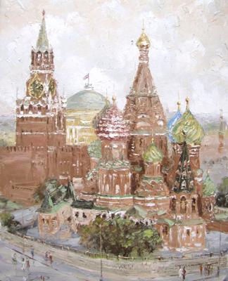 St. Basil's Cathedral, Red Square, Moscow. Radchinskiy Michail
