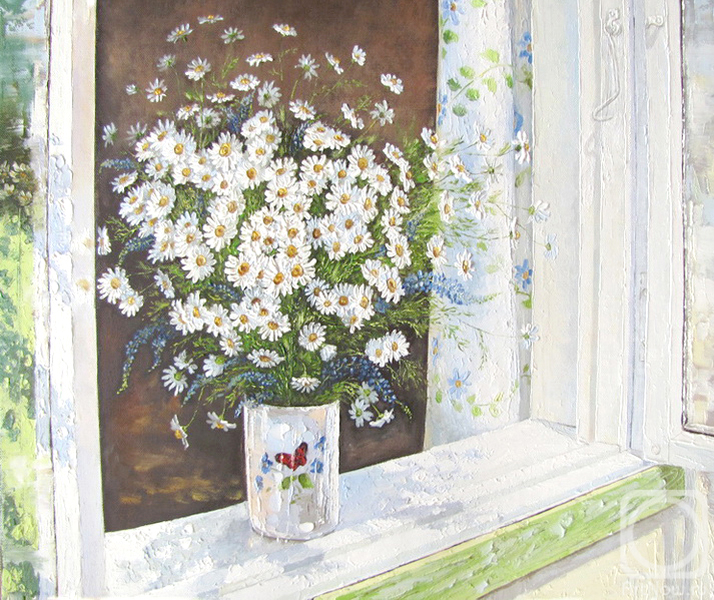 Radchinskiy Michail. Bouquet of daisies