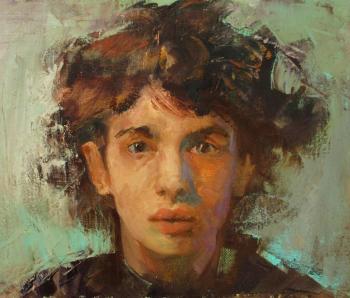 Portrait of a young man (Tinsel). Mishura Vladimir