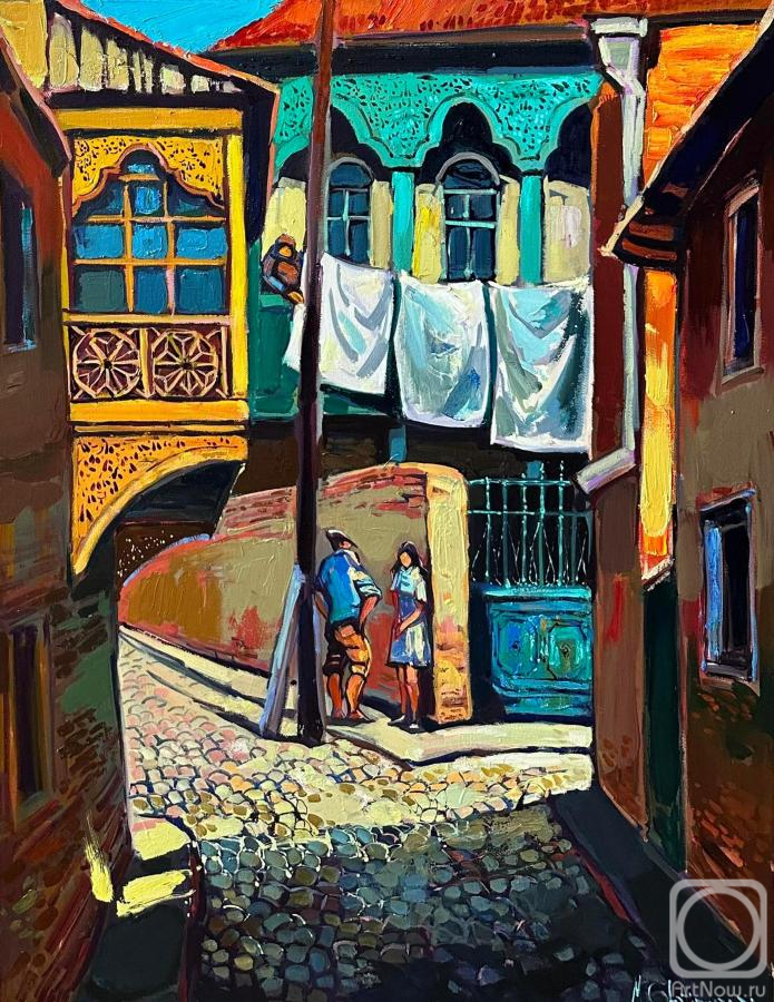 Chatinyan Mger. Lovers in the Old Town