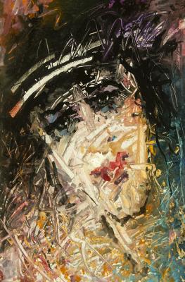Sad poet (Impressionist Paintings). Sekin Vasiliy