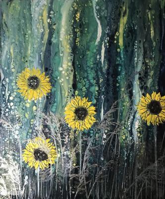 Sunflowers (Sunflowers Buy A Painting). Velinskaya Olga