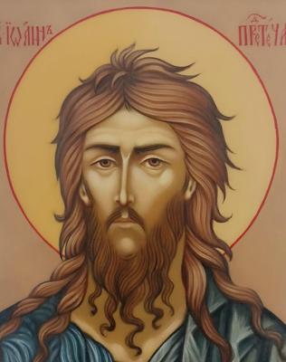 Icon of St John the Baptist. Zhuravleva Tatyana