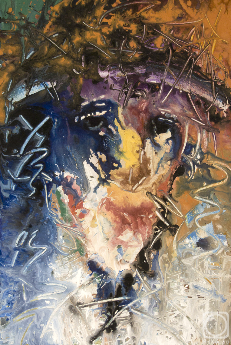 Задумчивый человек» картина Секина Василия (оргалит, темпера) — купить на  ArtNow.ru