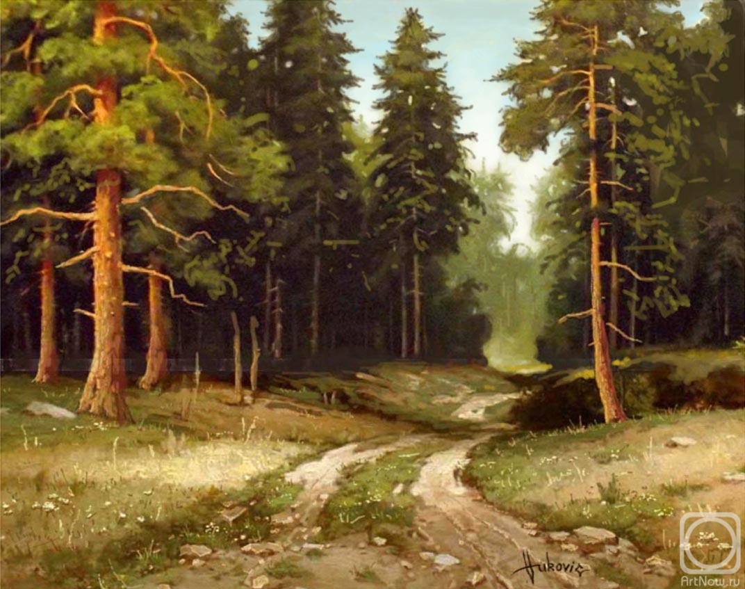 Vukovic Dusan. The forest road