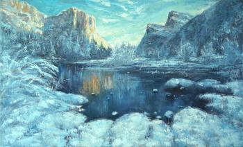 Mountain lake. Novikov Valeriy