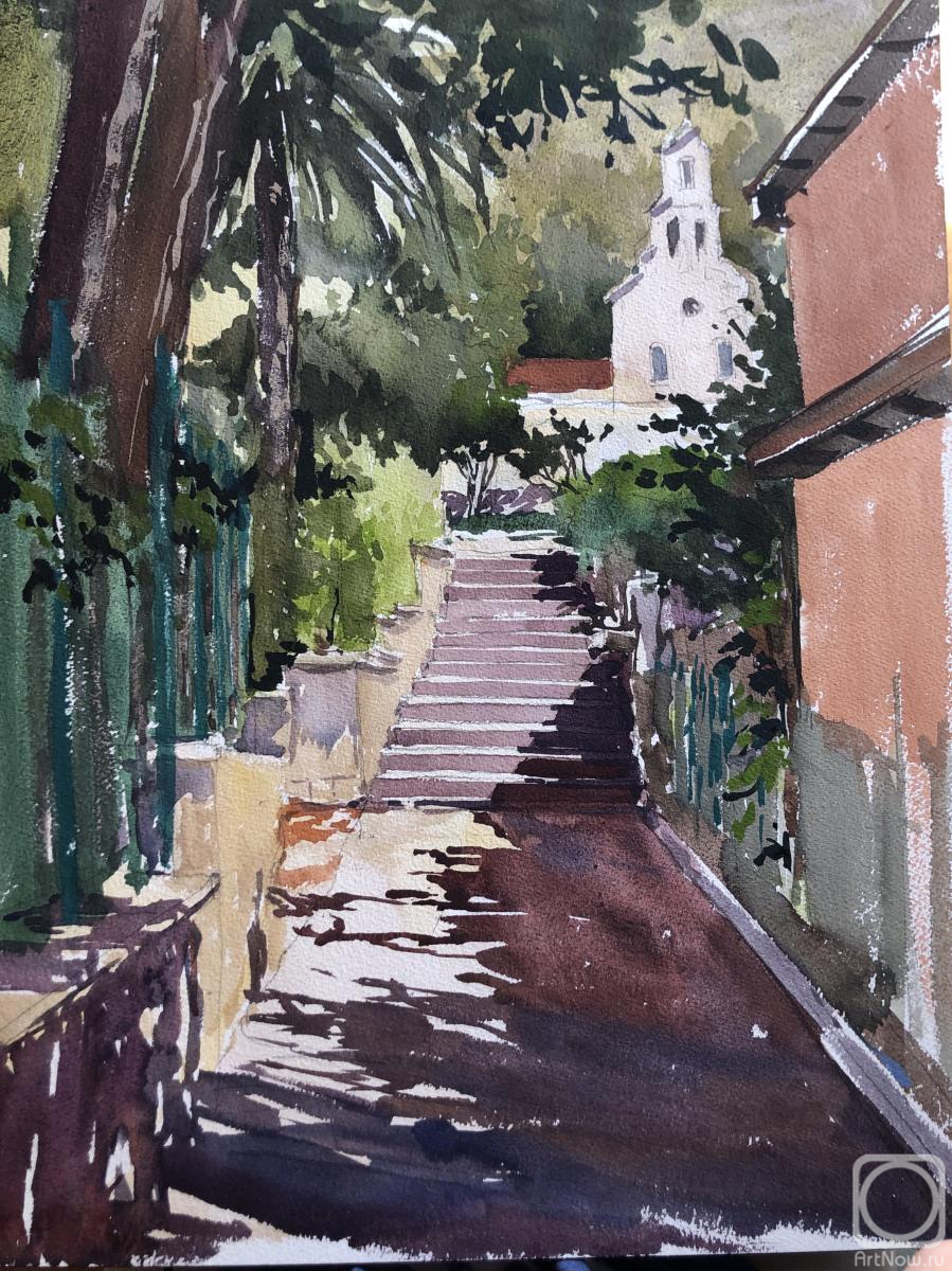 Beloborodova Olga. Old church