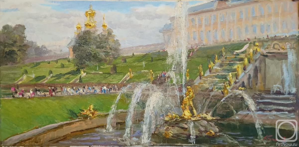 Kuksa Vasiliy. Fountains of Petrodvorets