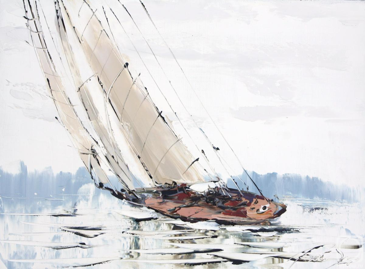 Boyko Evgeny. Sailing yacht