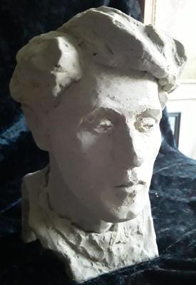 Poet (Sculptural Portrait). Knecht Aleksander