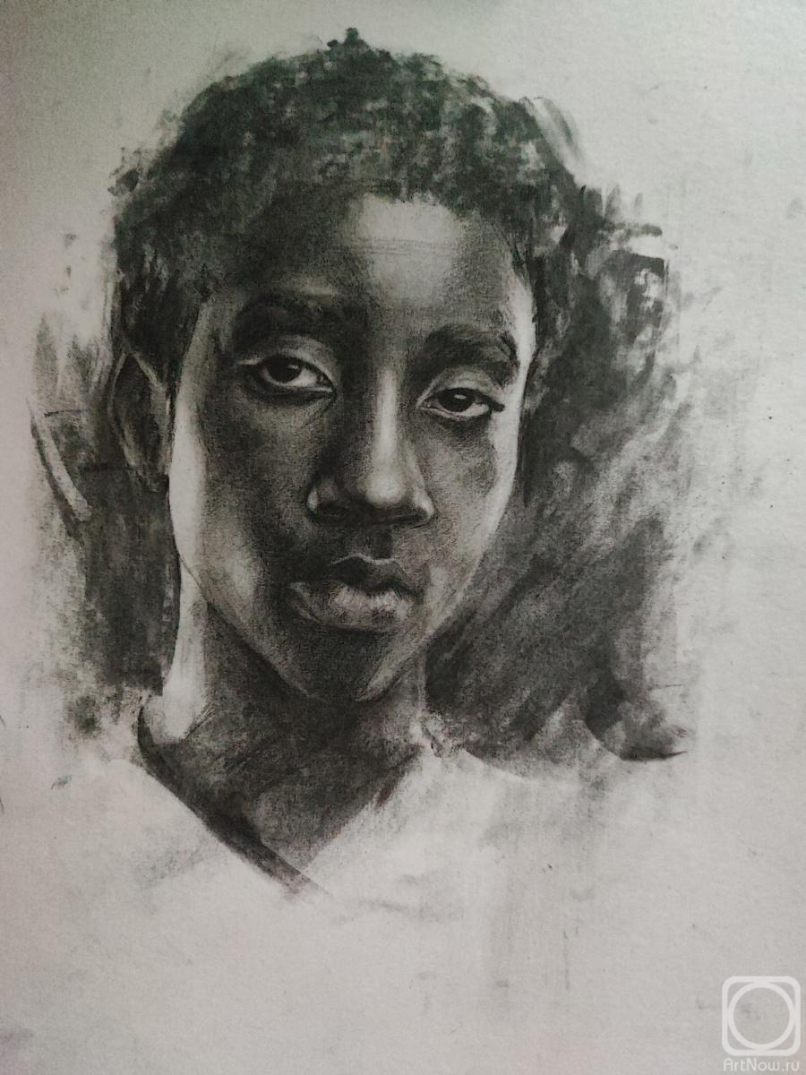 Kasteva Dariya. Guy with an impudent look