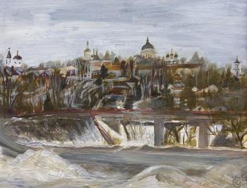 Winter view of Zaraisk. Snopkova Yuliya