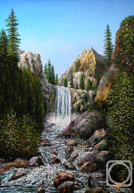 Lysov Yuriy. Waterfall