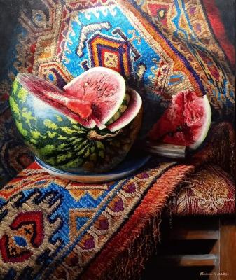 Watermelon on the eastern divandek (Eastern Interior). Batin Konstantin