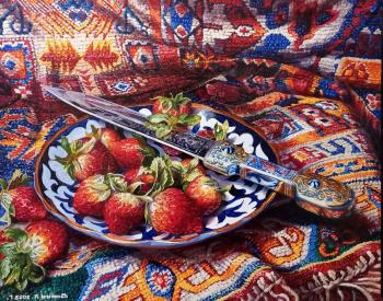 Dagger and strawberry. Batin Konstantin
