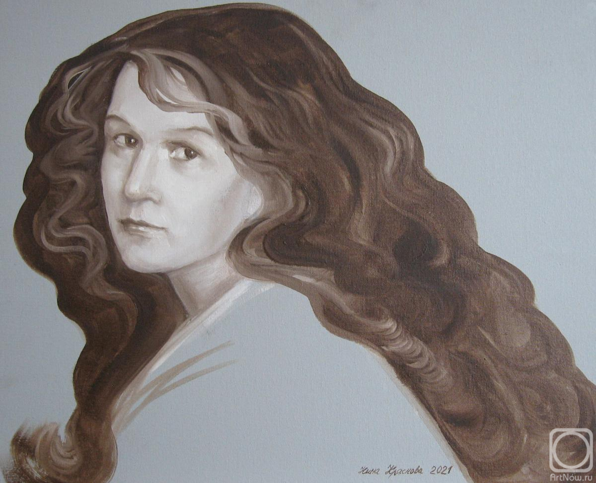 Krasnova Nina. 32.Self-portrait