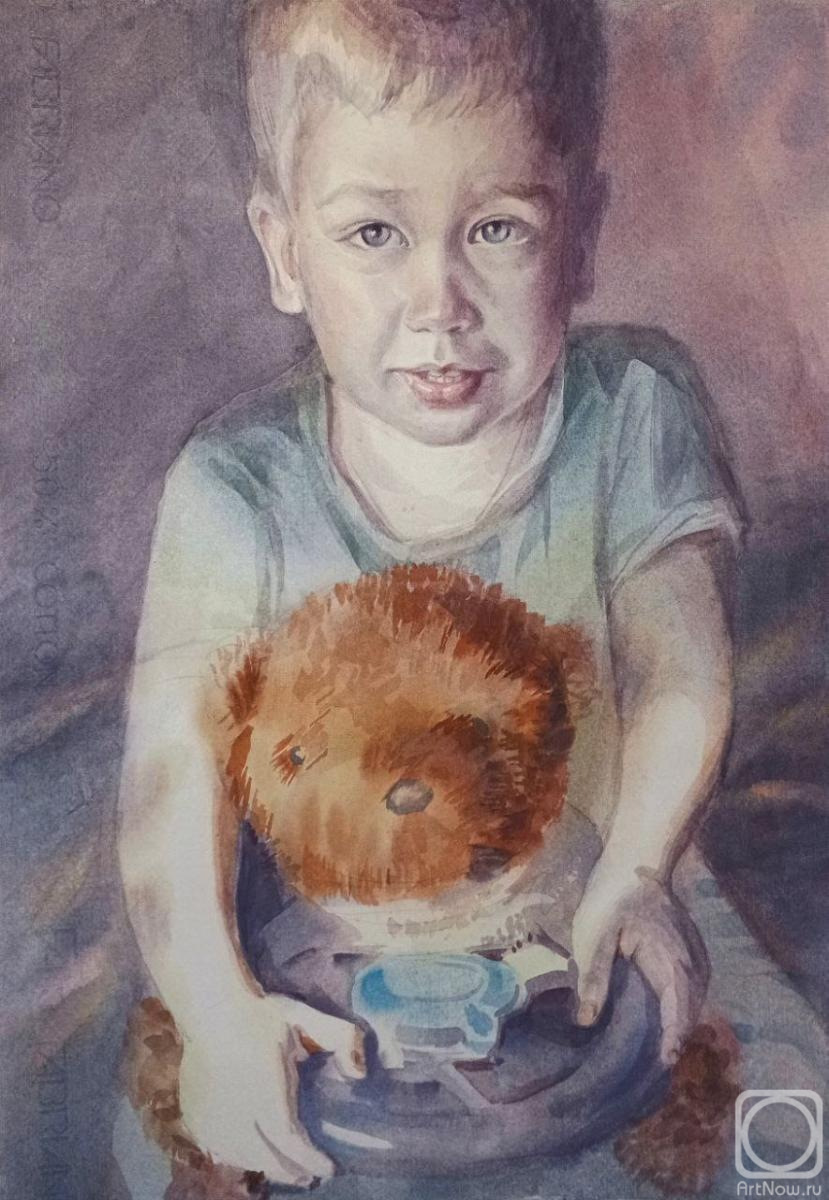 Holodova Liliya. Children's portrait to order
