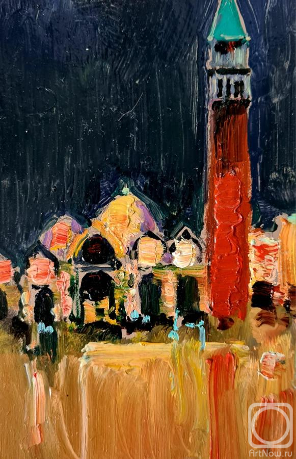 Chatinyan Mger. Sketch with a Mosque