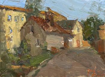 The oldest residential building in Europe. Vyborg