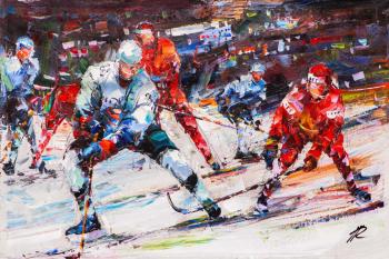 Hockey. KHL Championship (A Gift To A Hockey Player). Rodries Jose