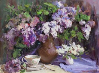 Lilac blossomed (Tea Pot). Burtsev Evgeny