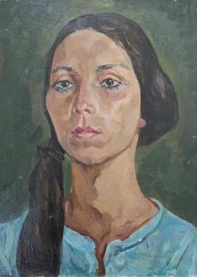 Portrait of Zina Irbitskaya. Fedorov Revel