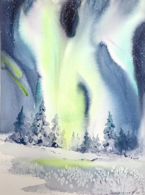 Aurora borealis #24. Gorbacheva Evgeniya