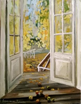 Doors in autumn (Artists Dacha). Gerasimova Natalia