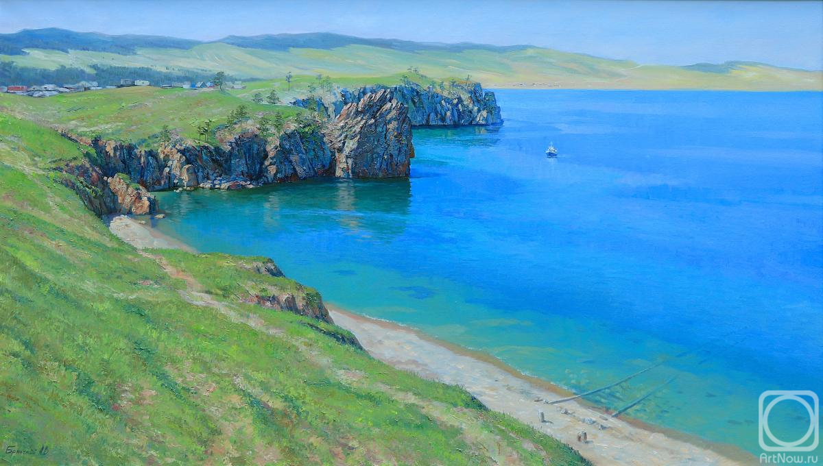 Bryansky Andrei. Olkhon. View of Cape Bogatyr