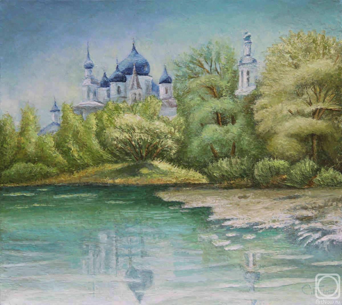 Gaponov Sergey. Temple by the river