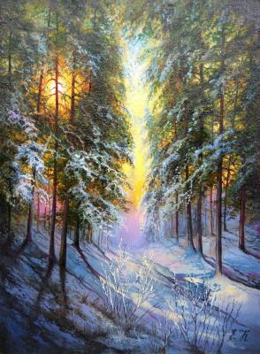 Winter forest. Korableva Elena
