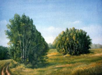 Among the fields. July. Abaimov Vladimir
