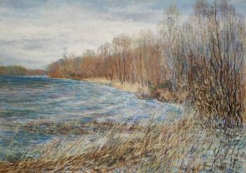 Cold wind from the North (series "Spring on the Volga"). Sytin Albert