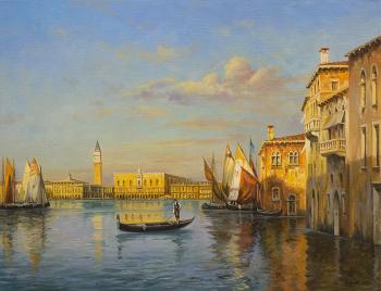 The Venetian stage (Venetian Landscape). Zhaldak Edward