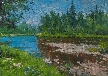 Shoal on the River. Volya Alexander