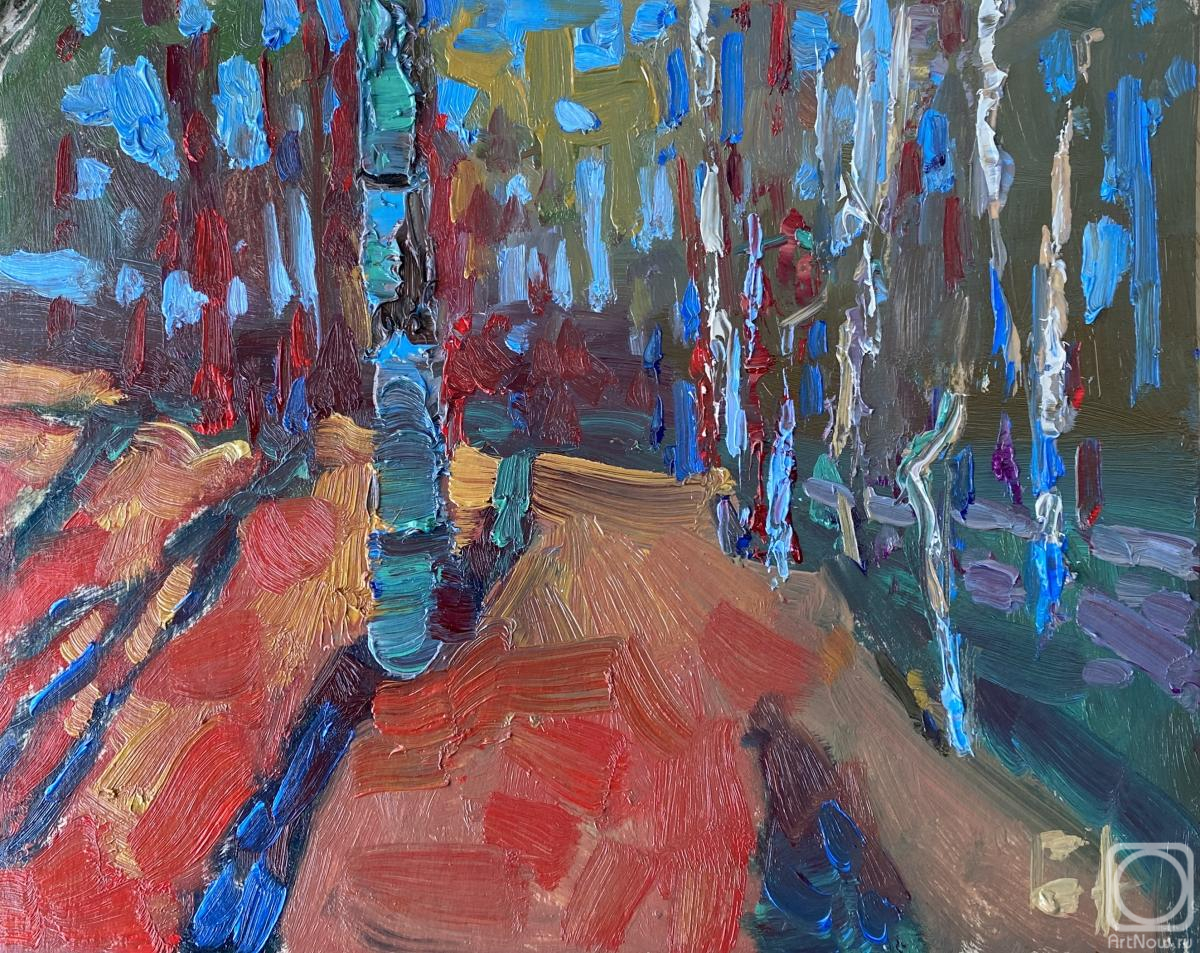 Golub Anna. Autumn forest of Stepanikha