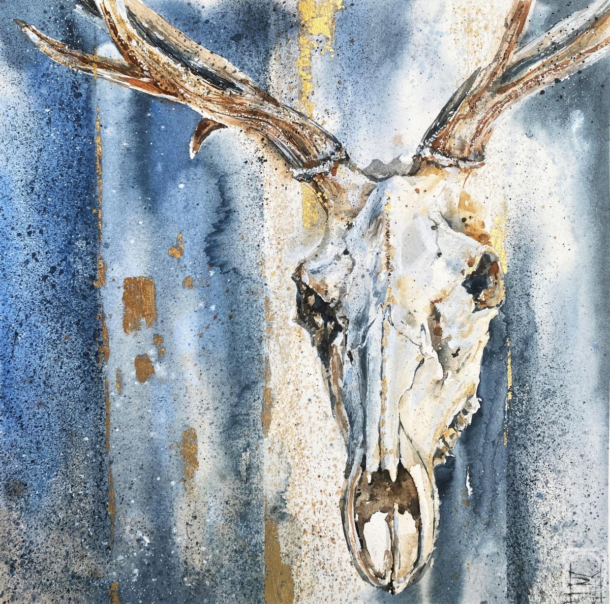 Volynskih Mariya. Deer skull