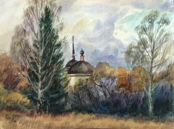 The old church in Shitkovichi. Holodova Liliya